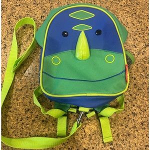 SkipHop Mini backpack with leash